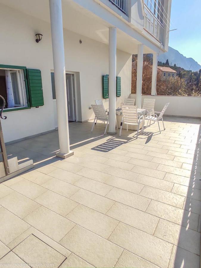 Apartman Krzenic With Sea View Podgora Exteriér fotografie